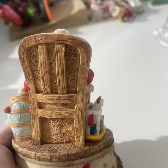 Vintage Jay Import Co. Santa Music Box Made In China Plays Jingle Bells - Picture 5 of 8